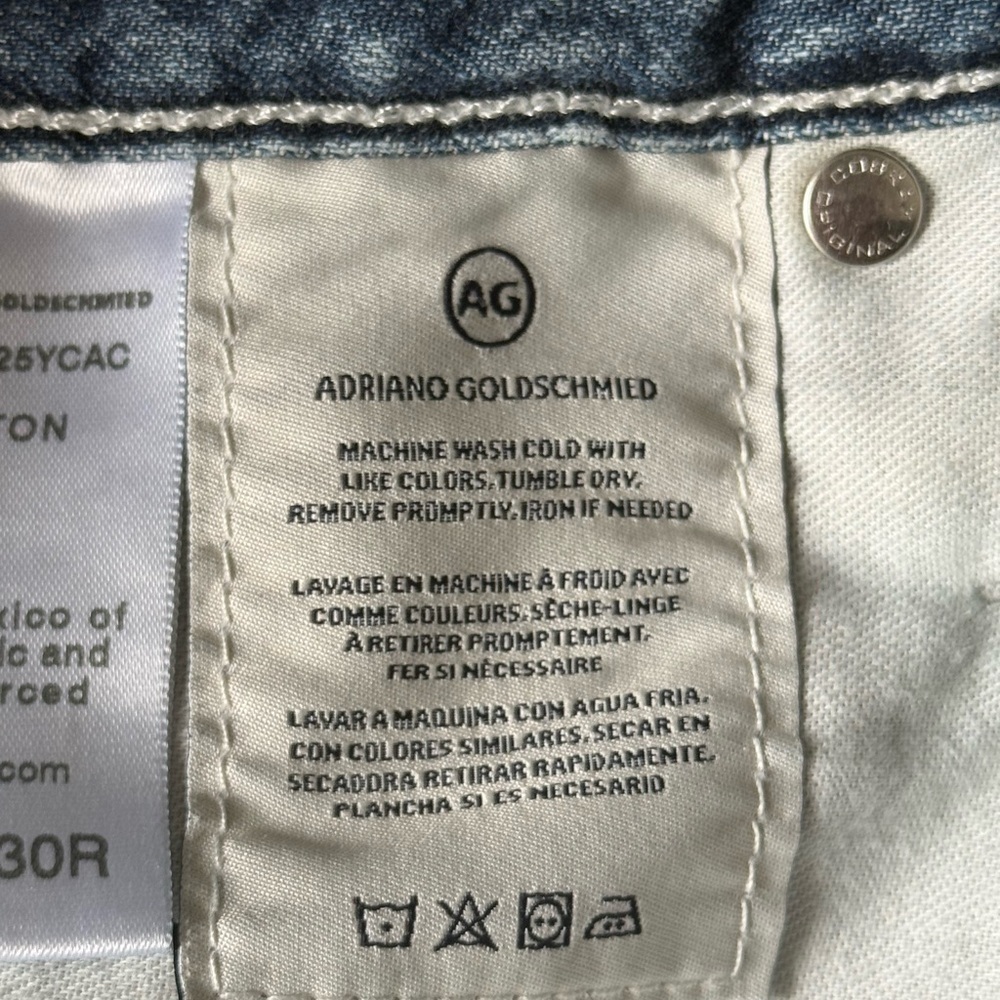 ADRIANO GOLDSCHMIED ALEXXIS HIGH RISE WEDGIE SHORTS WOMEN'S SIZE 29 - Picture 2 of 6